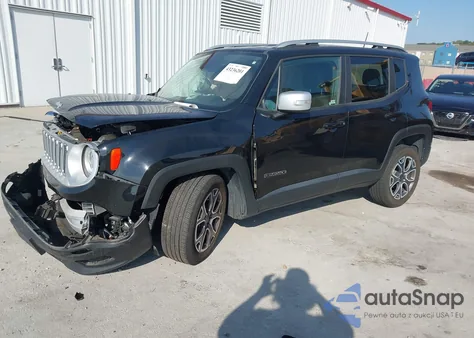2017 Jeep Renegade Limited 4X4 из США, поврежденный, VIN ZACCJBDB0HPF09965